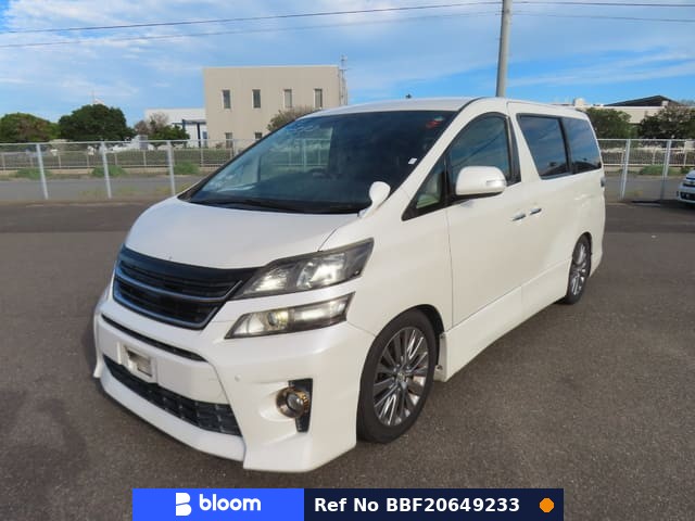 2012 Toyota Vellfire