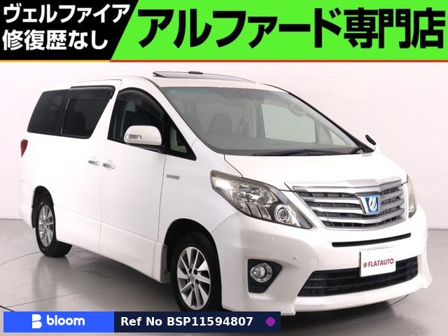 2012 Toyota Alphard Hybrid