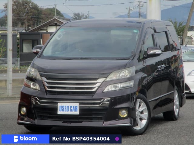 2013 Toyota Vellfire