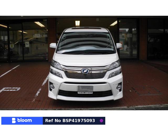 2014 Toyota Vellfire Hybrid