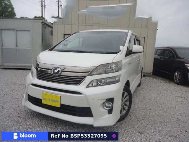 2014 Toyota Vellfire Hybrid