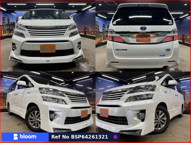 2012 Toyota Vellfire Hybrid